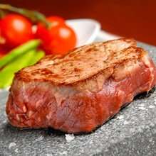 Black Rock Grill - Fleisch vom heissen Stein