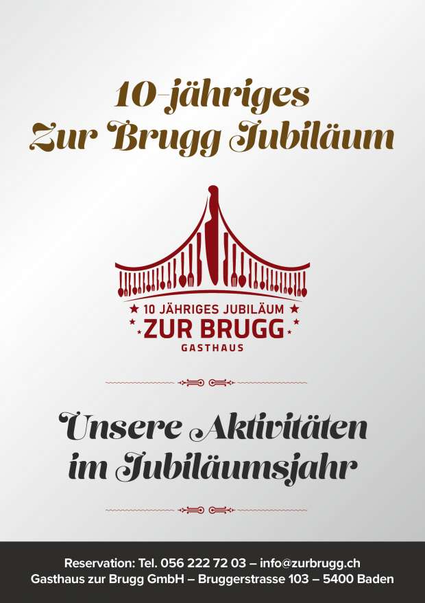 10 Jahre Gasthaus zur Brugg